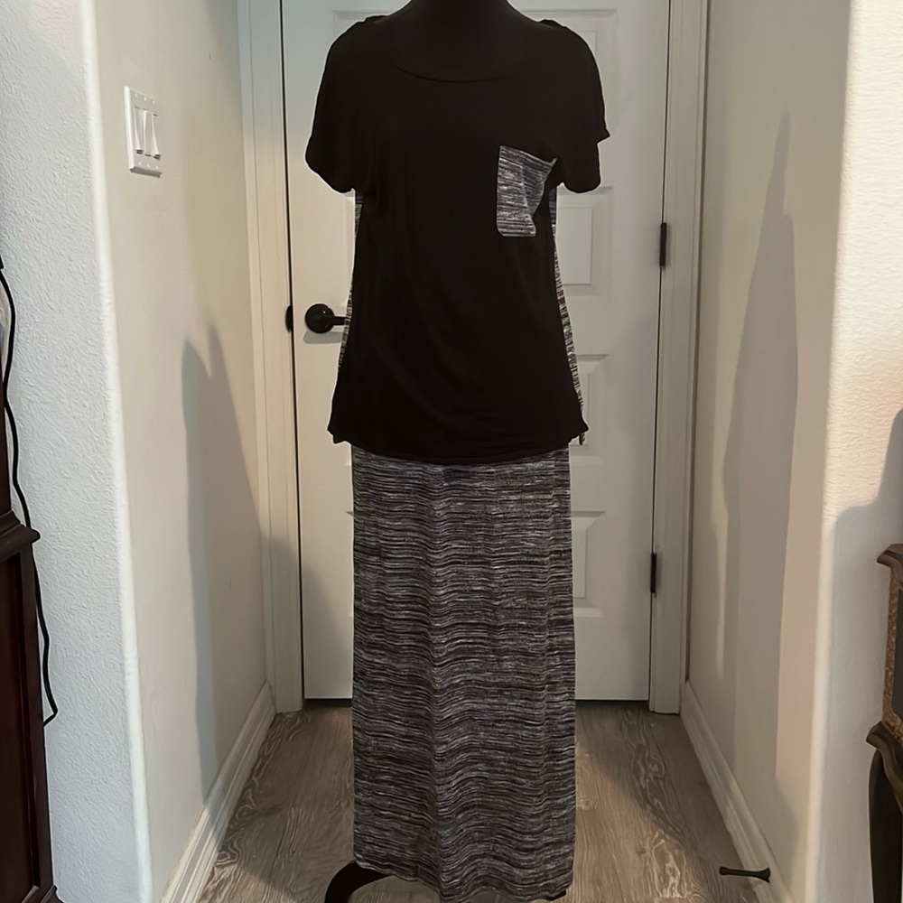 Nottibianche 2 piece casual skirt & top set